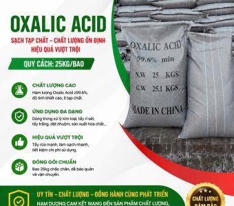 Axit Oxalic - H2C2O4 - Hóa Chất Nam Dương